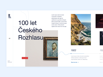 100 years of Czech Radio — Concept
