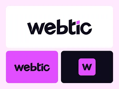 Webtic - Wordmark Logo Design available logo branding creative agency custom lettermark custom type digital branding experimental typography letter w symbol logo logo concept modern logo premium branding startup company logo tech branding typeface typography unique w logo unused logo visual identity wordmark