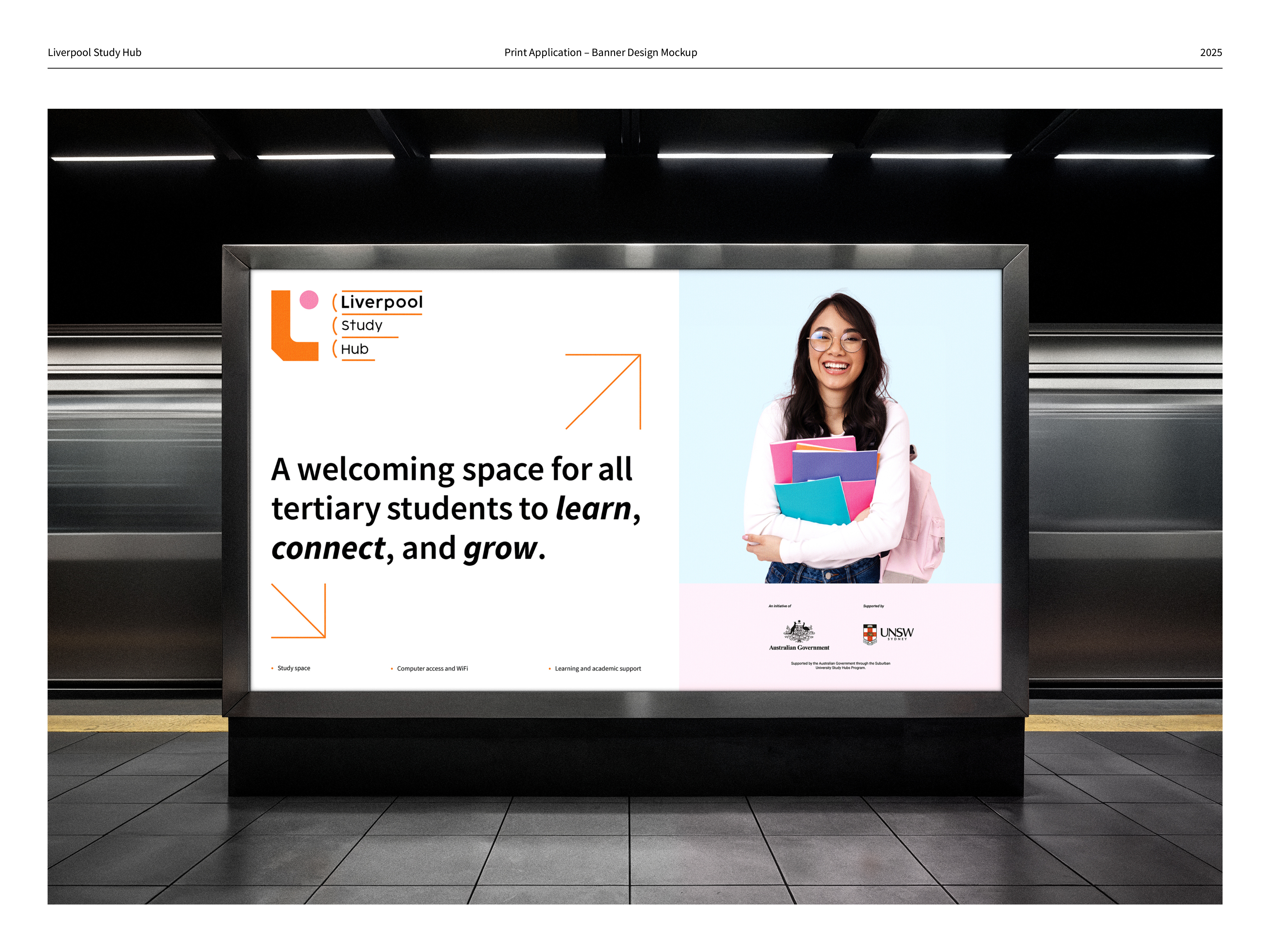 Liverpool Study Hub - Brand Style Guide brand identity branding digital design graphic design landing page logo print visual design website