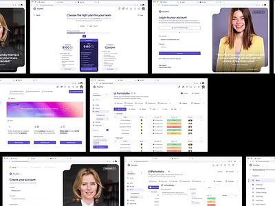 FlowMint – Task Management SaaS App Redesign UI UX app redesign dashboard design motion graphics productivity app project management app saas app redesign saas dashboard saas platform saas product design task management app task management saas team collaboration ui ui design uiux uiux design ux ux design workflow management