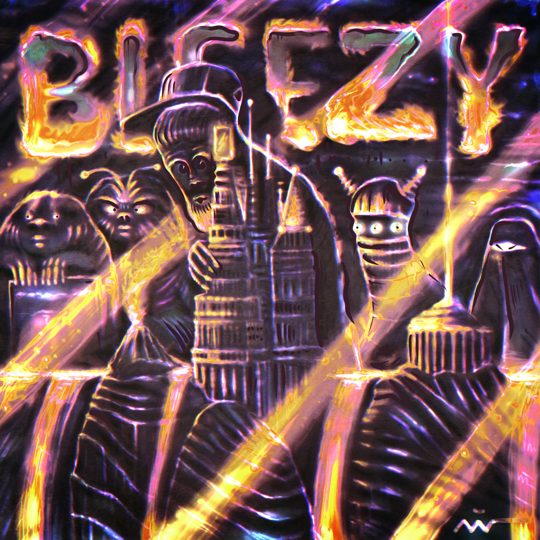 "The Dam" art branding cartoon color pencil comic cover design draw dream fantasy fun illustration landscape monster music scene water ink