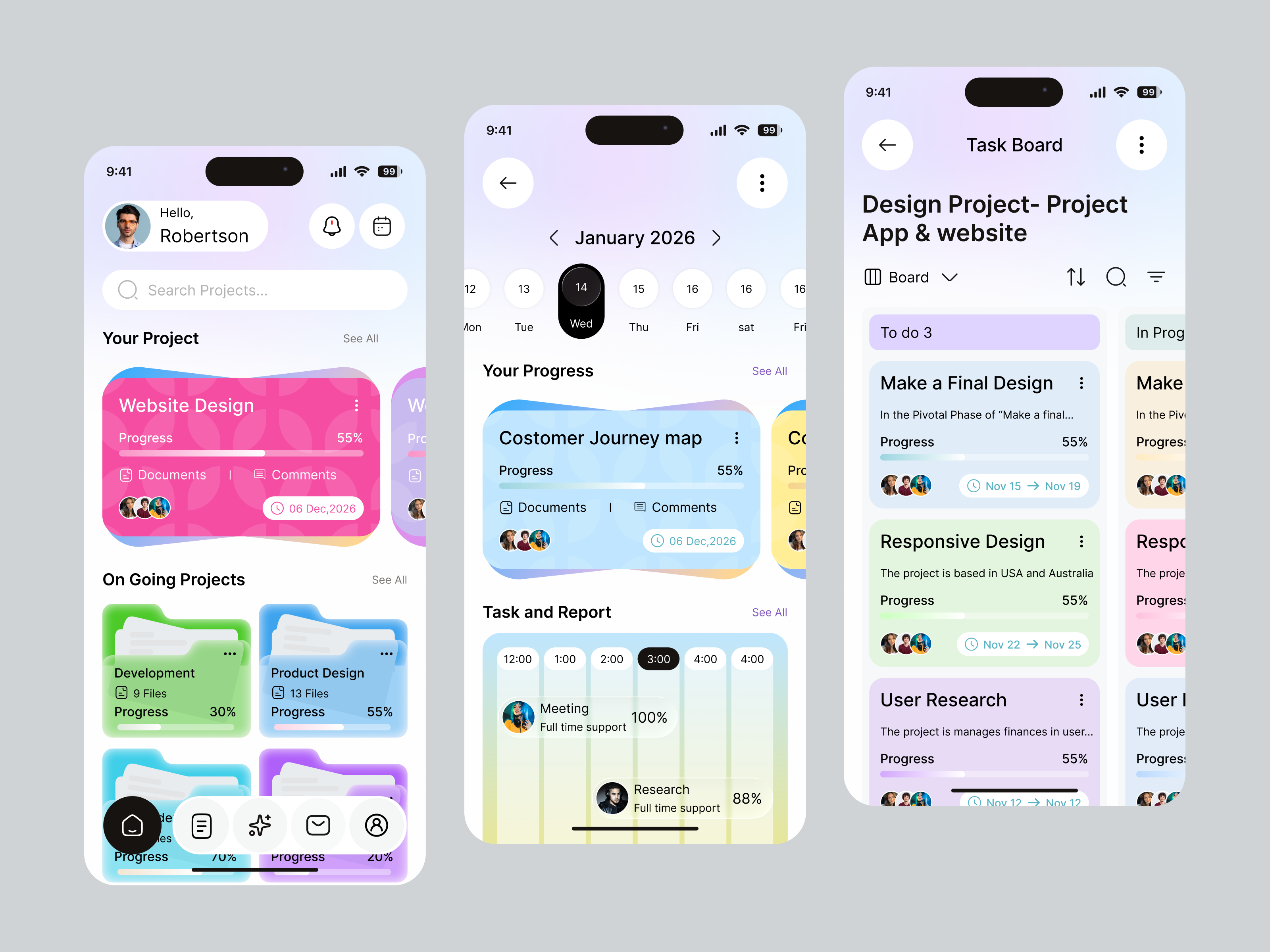 Example of Mobile App Design & Development Service