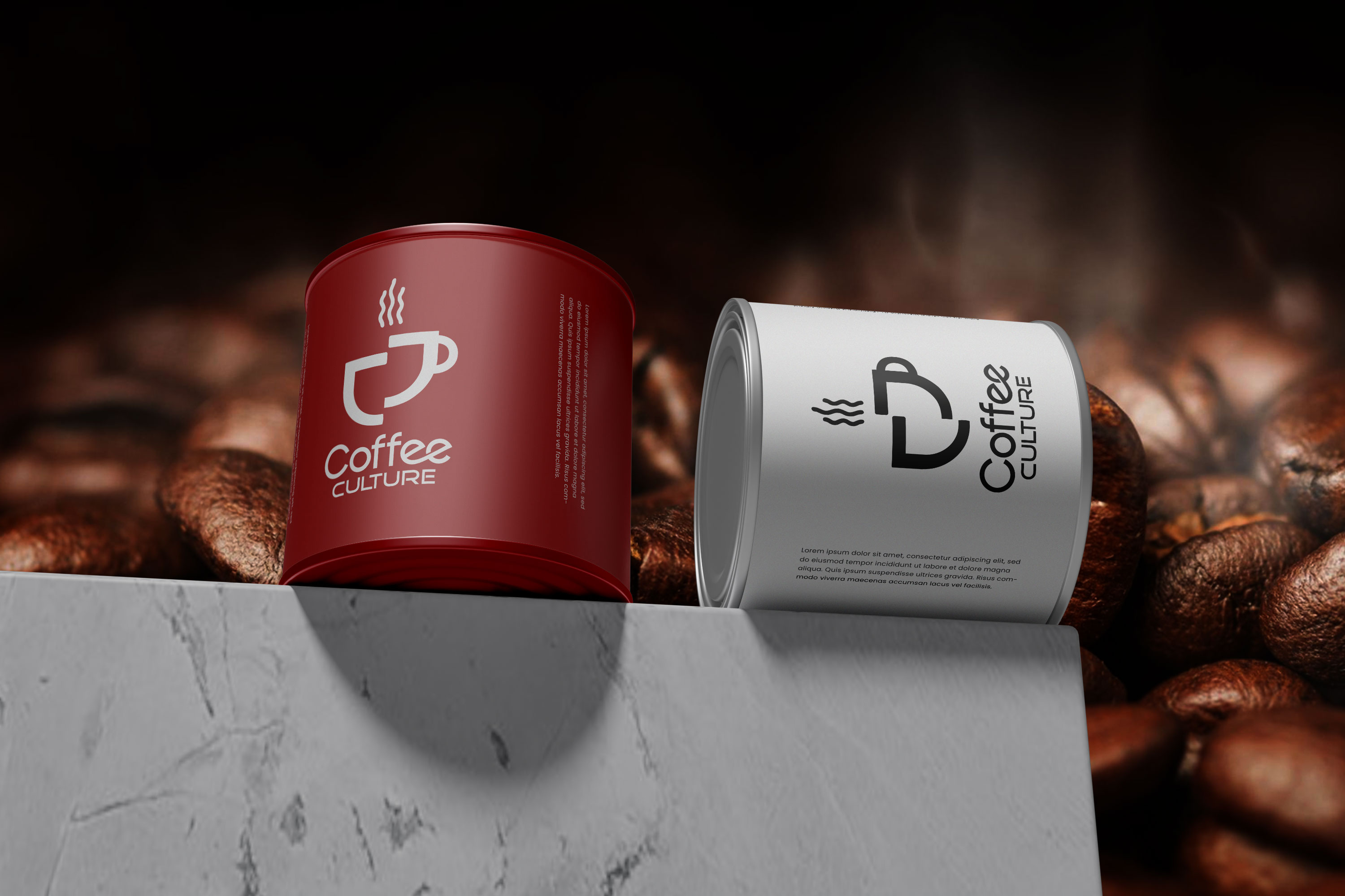 Example of Coffee Shop Branding 