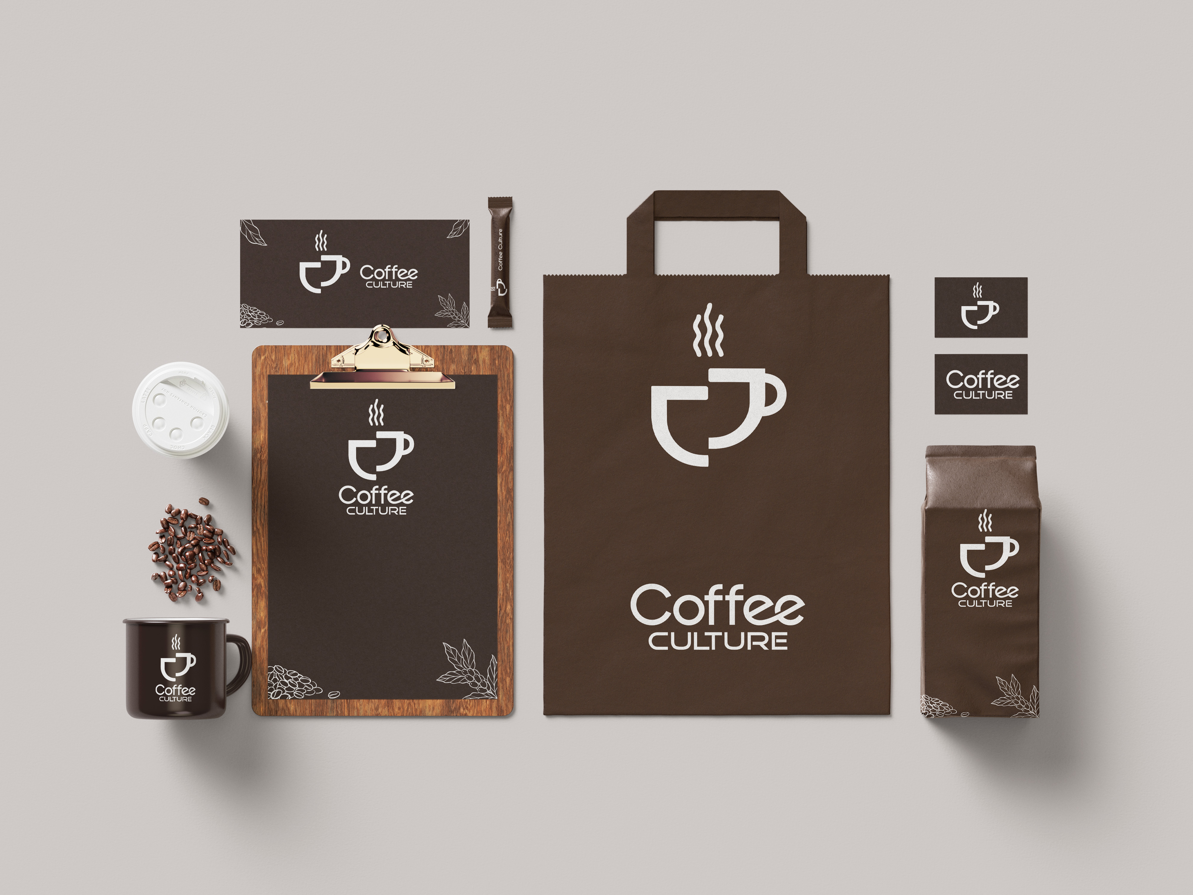 Example of Coffee Shop Branding 