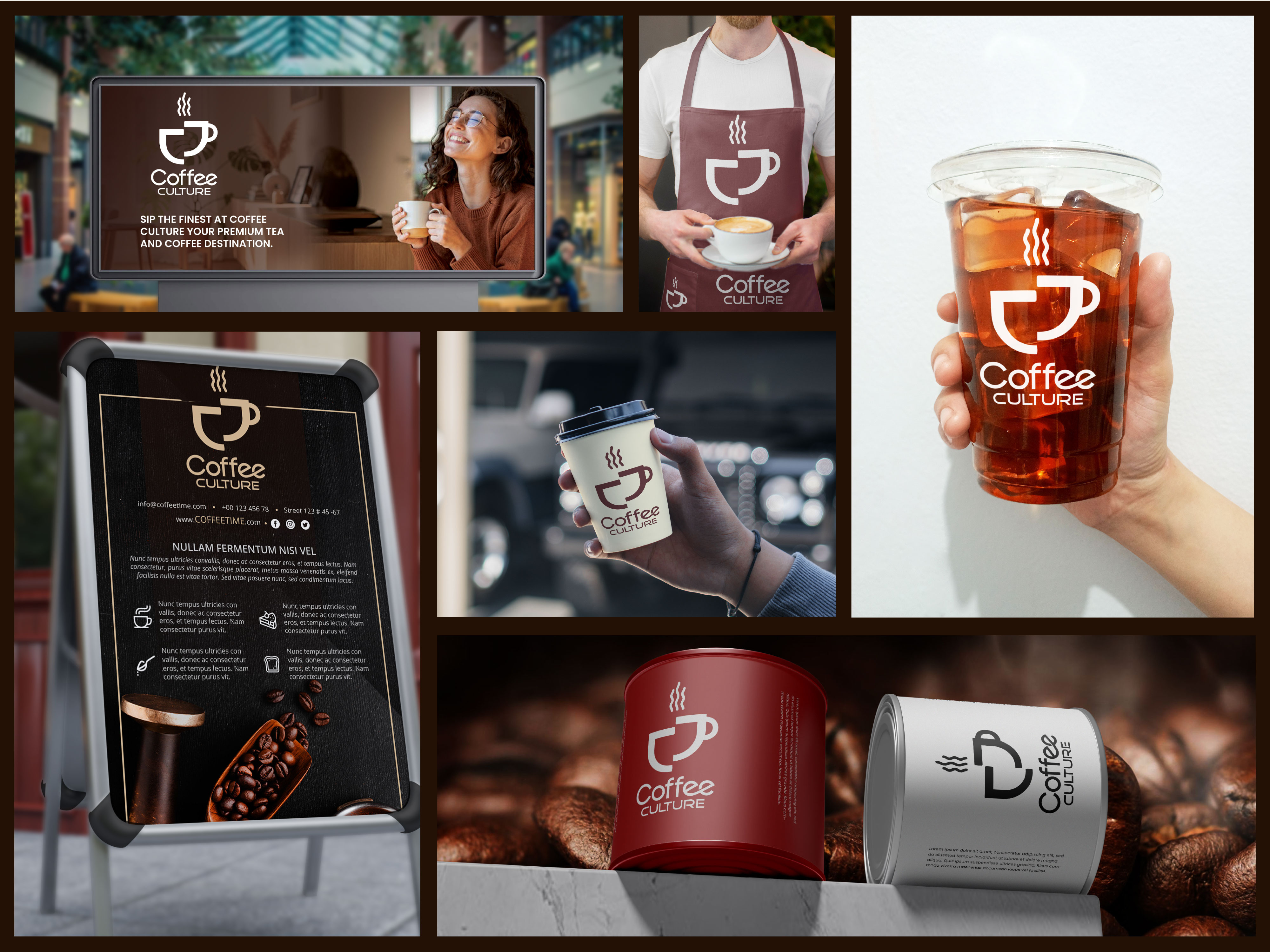 Example of Coffee Shop Branding 