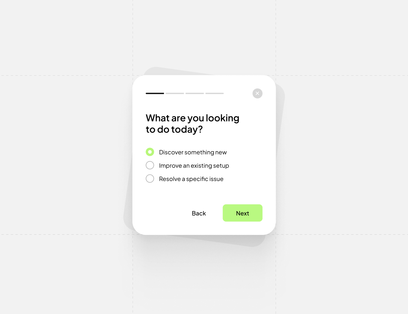Onboarding UI minimalui onboarding productdesign saas ui uidesign userexperience uxdesign webdesign