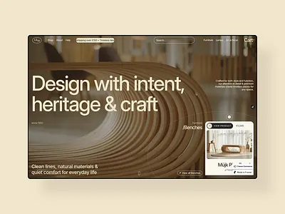 Låve furniture — eCommerce Framer template animation design dtc dtc brand e commerce e commerce design ecommerce framer graphic design online shop online store shopify small business smb ui web design webflow