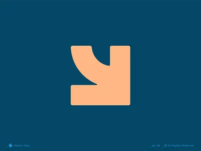 Letter Y Logo, 36 Days of Type and Branding 25/36 arrow bold branding business clean elegant geometry graphic design icon logo mark minimal minimalist monogram tech visual identity