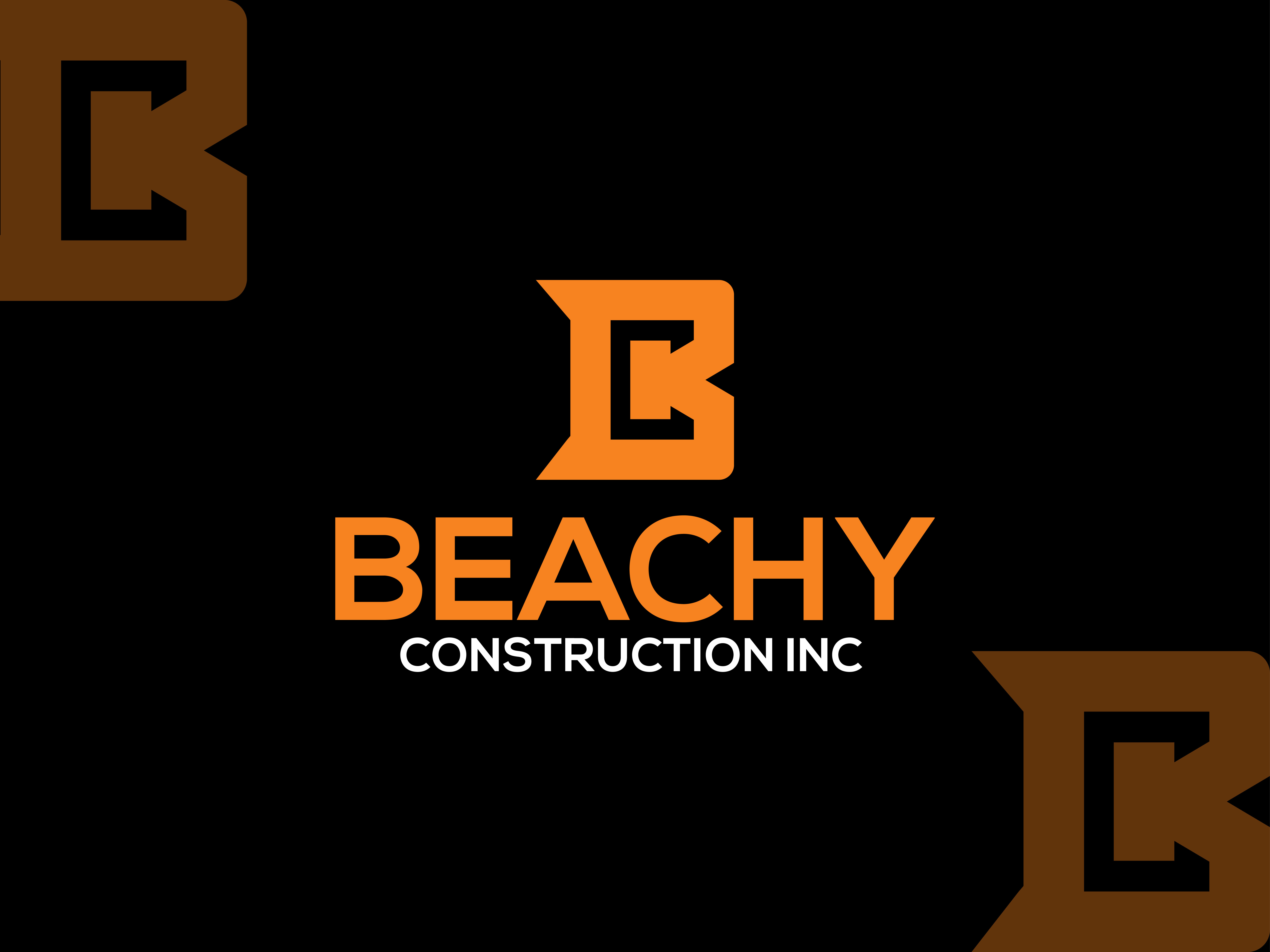 BC Letter Logo — Modern Construction Brand Identity. brandkit construction branding construction logo lettermark logo logo concept logo design modern logo monogram logo professional logo