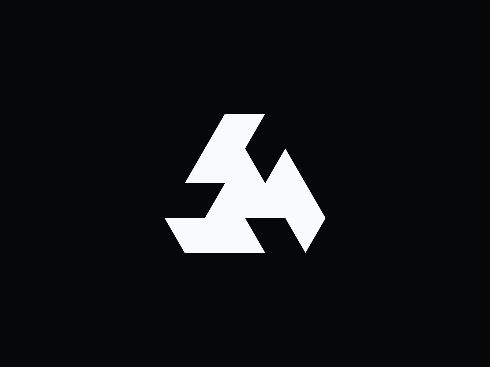 Abstract Geometric Symbol Logo abstract logo bold branding brandmark dynamic logo energy logo geometric logo graphic design logo logo design logo for sale logomark tech