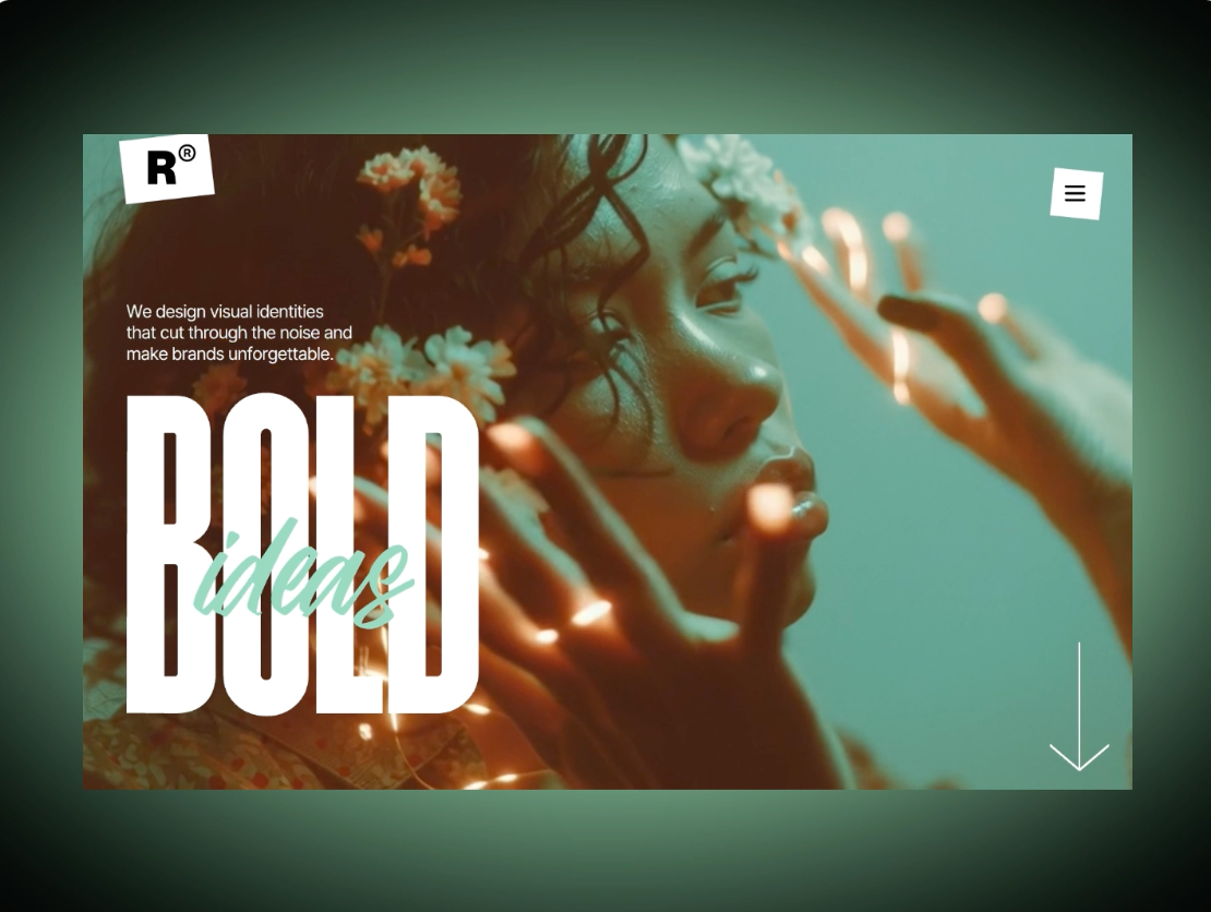 Bold ideas ai video animation branding design midjourney ui uiux