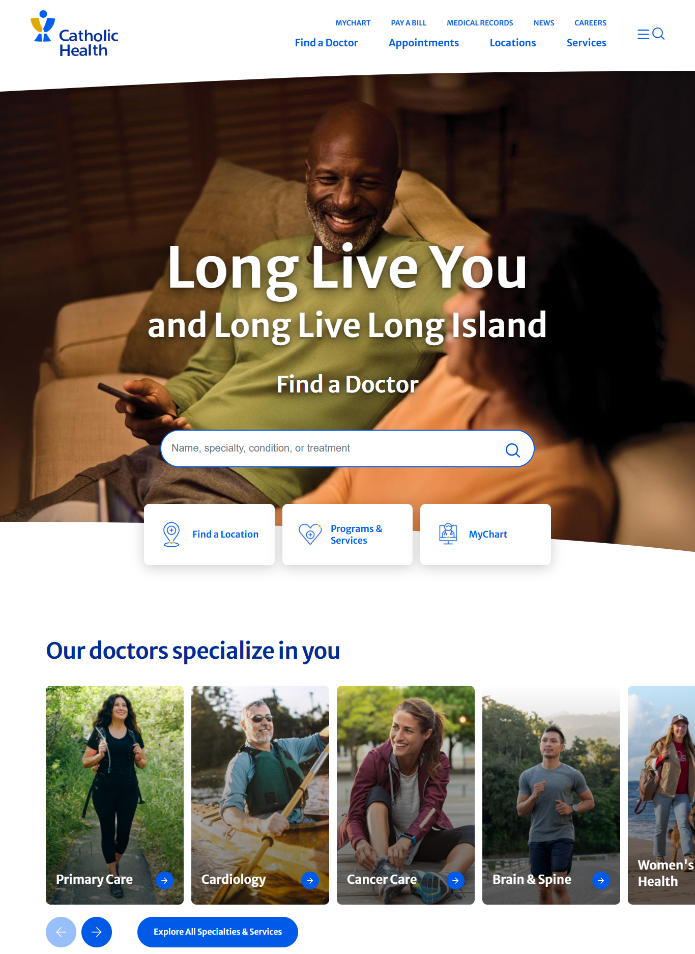 Modern Healthcare Network Website UI branding design graphic design illustration landingpage logo webdesign webxpart