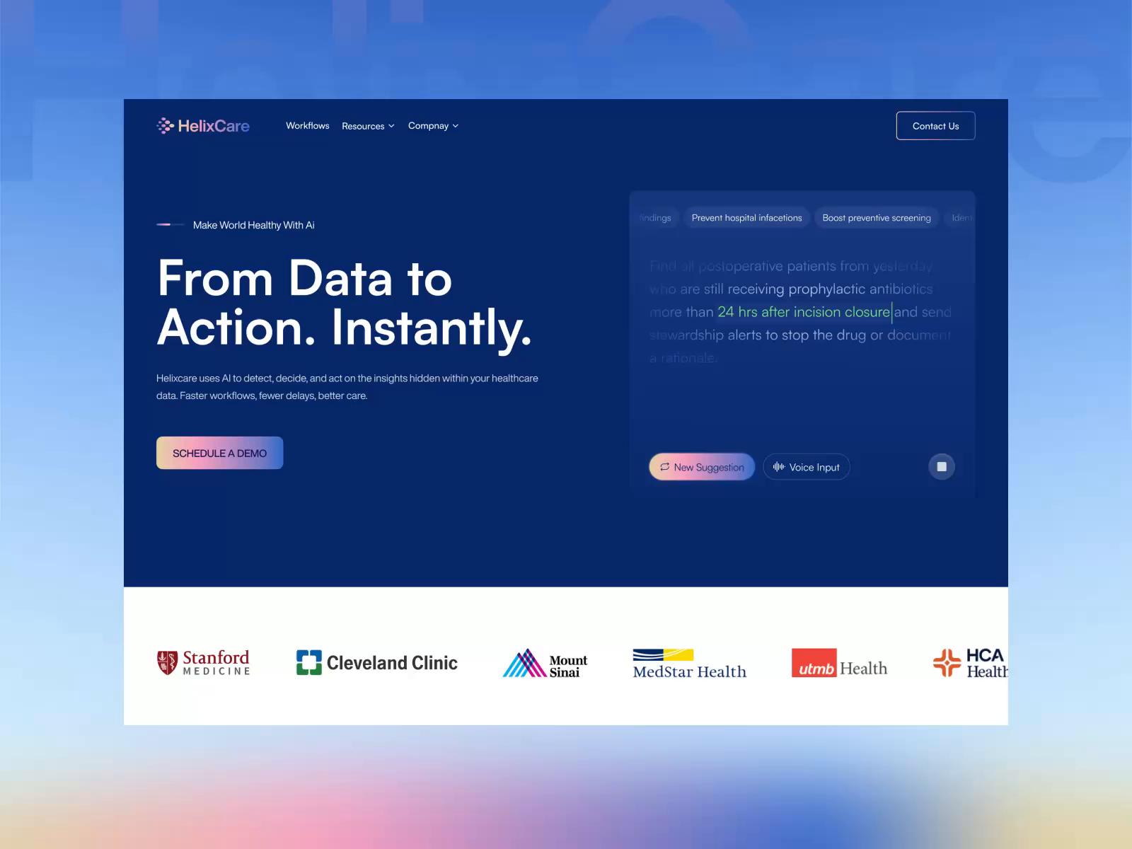 Example of Website UI Design | Website Redesign 