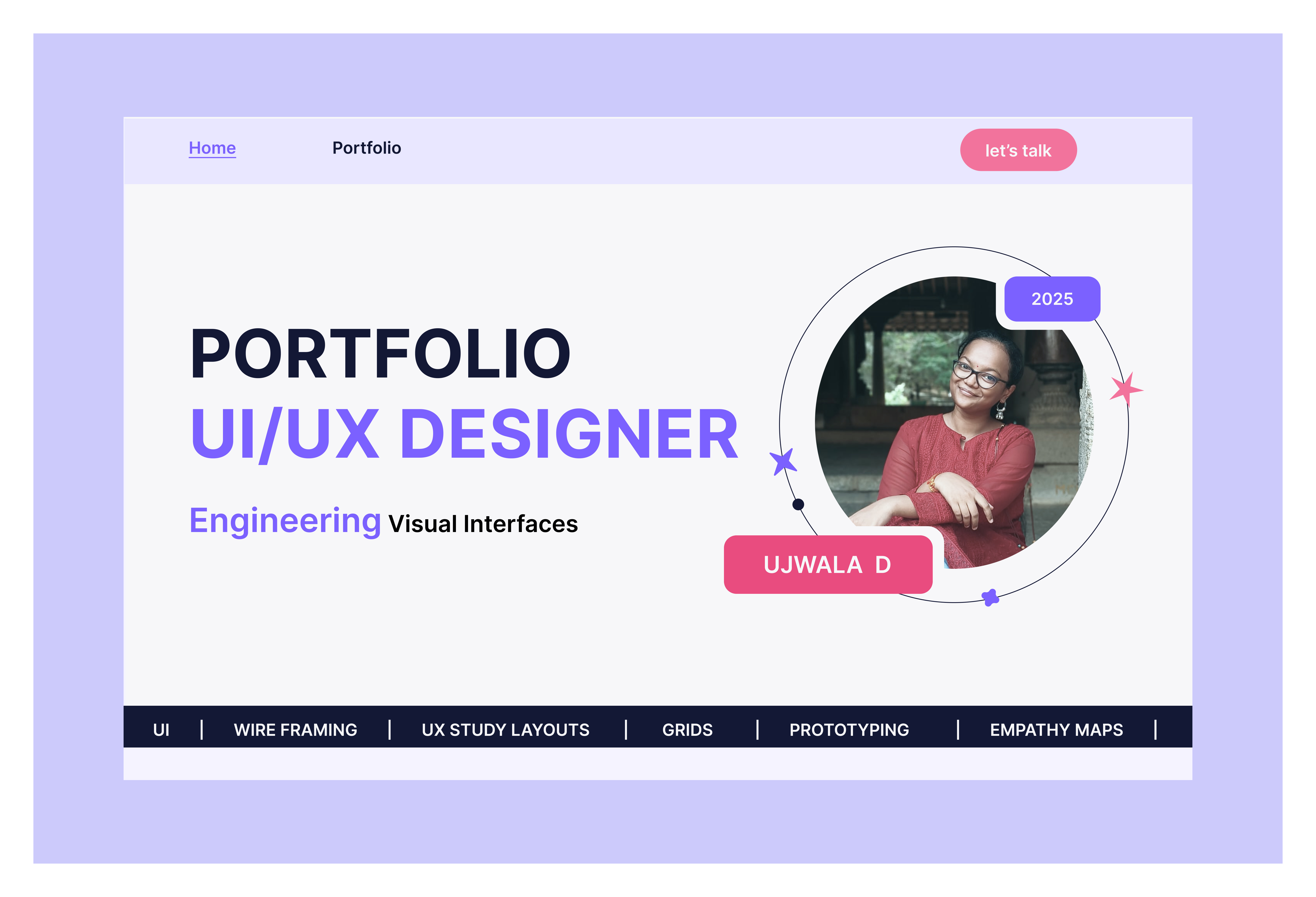 UI/UX PORTFOLIO 2025 ui