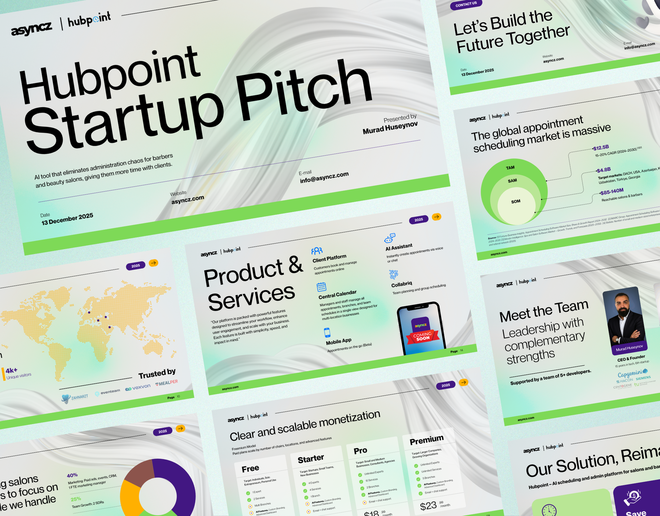Example of Startup Branding & Pitch Decks