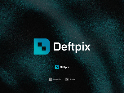 Deftpix logo brand branding design graphic design logo