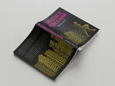 Book Cover Design - "The Future of Work Is Human" (2023) book book cover conceptual design cover cover art cover design editorial design graphic design illustration print design publication
