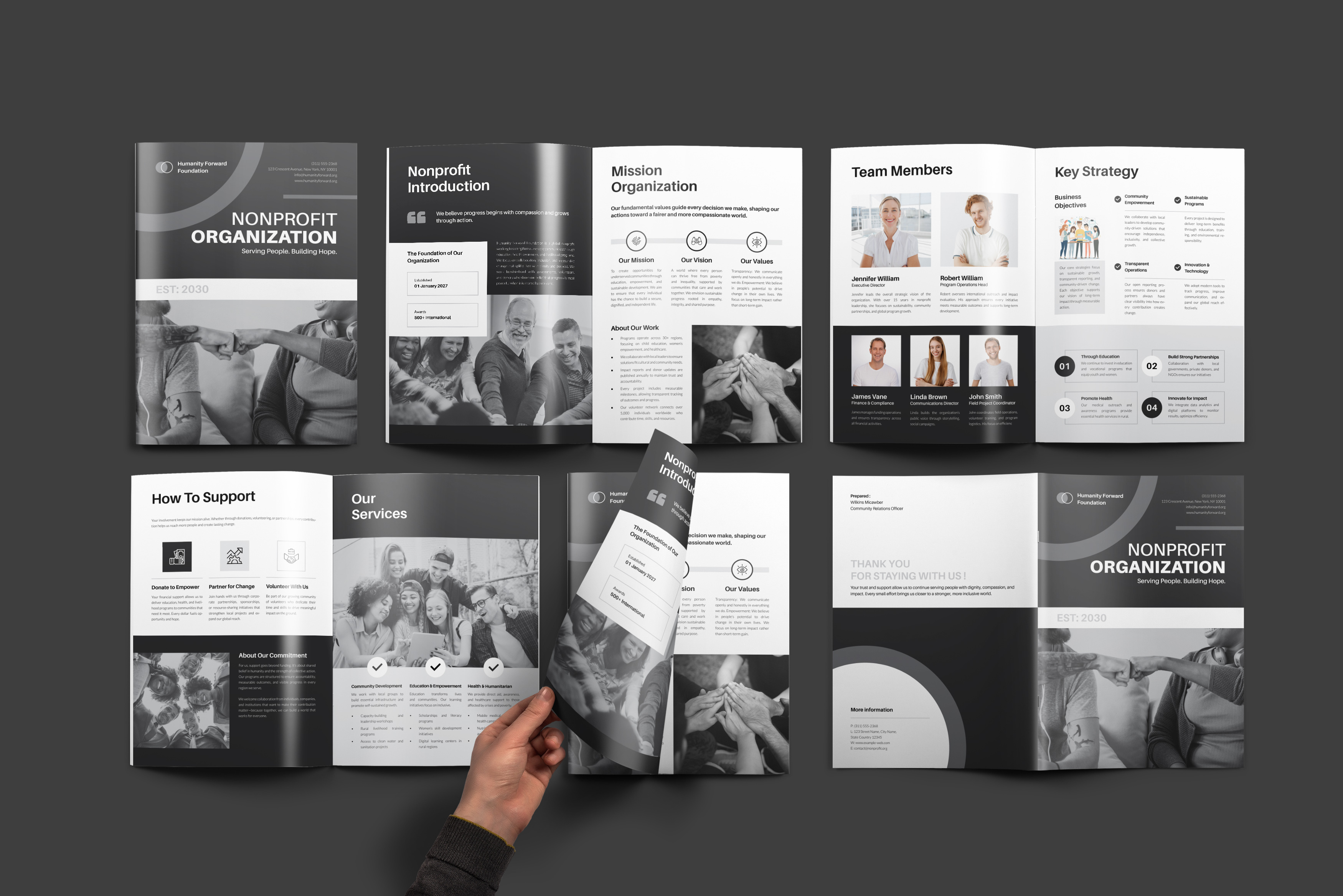 Example of Professional Company And Brochure Design