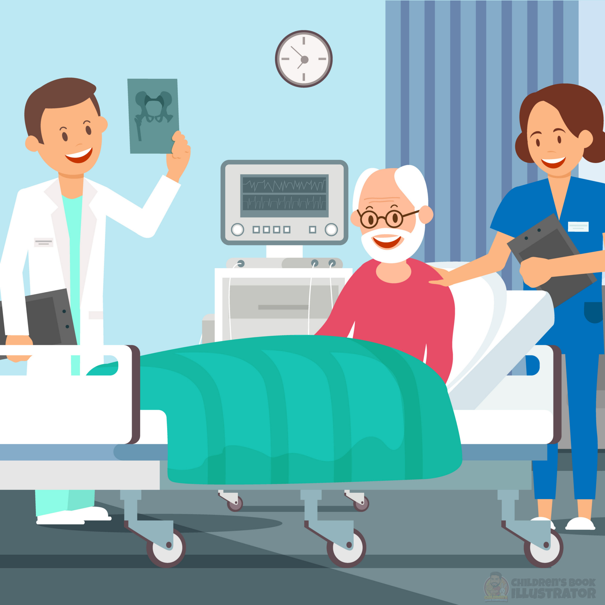 Making Big Moments Friendly Doctor Picture Book Illustrations book cover artist character design childrens book illustration childrens book illustrator digital art diverse characters educational book art flat design illustration healthcare art hospital scene illustration kidlitart medical illustration for kids pediatric health art picture book art publishing for kids self publishing author social emotional learning storybook artist vector characters whimsical storytelling