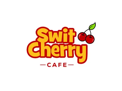Logo design for SWIT CHERRY CAFE brand design brand identity designer food brand graphic design graphics design graphics designer logo logo design visual identity
