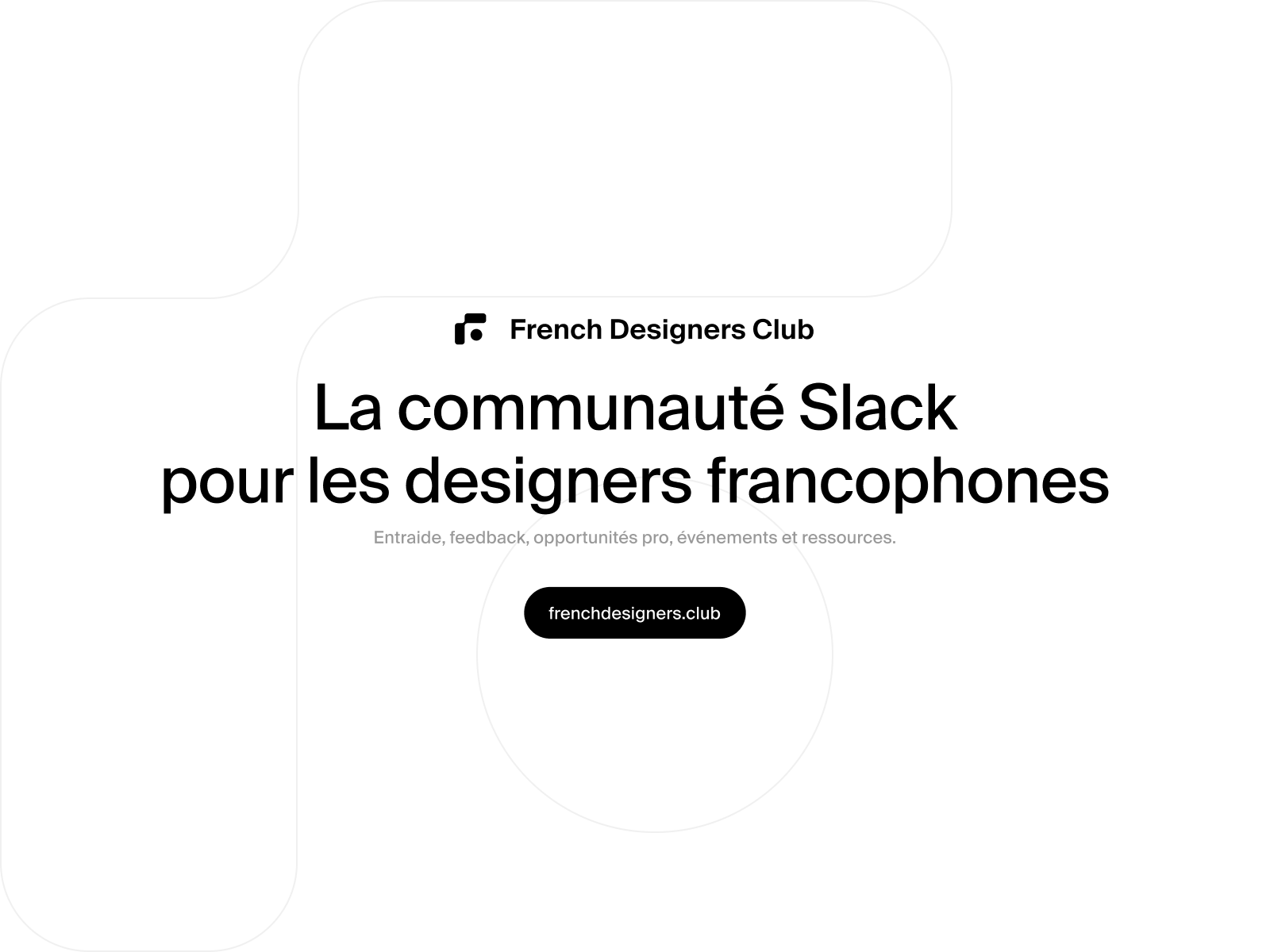 Example of French Designers Club est de retour 🚀