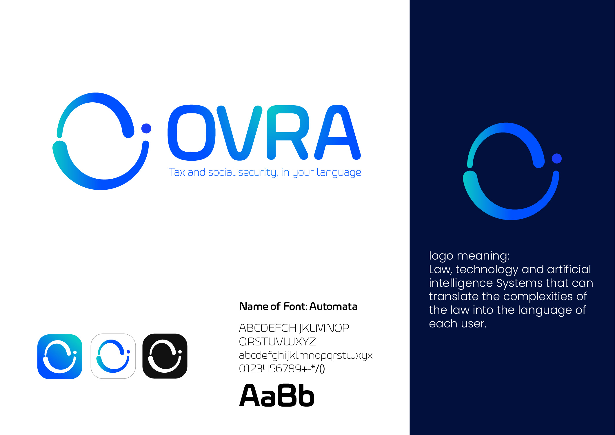 Premium Logo and Brand Identity Design for a AI chat boot Law ai chatboot ai logo brand design brand guideline brand identity design brand kit brand logo design brand style guidelines brand system design branding chat boot law ai chatboot logo and branding minimalist logo design ovra visual design visual identity design