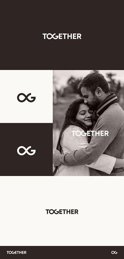 Logo Concept for Together branding design eternity forever logo love together