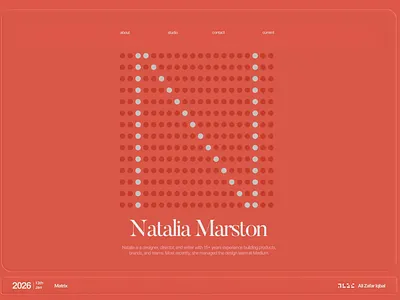 Matrix animation book branding case study figma framer glass interaction design ipad liquid glass minimal motion design orange portfolio simple touch ui ux web website
