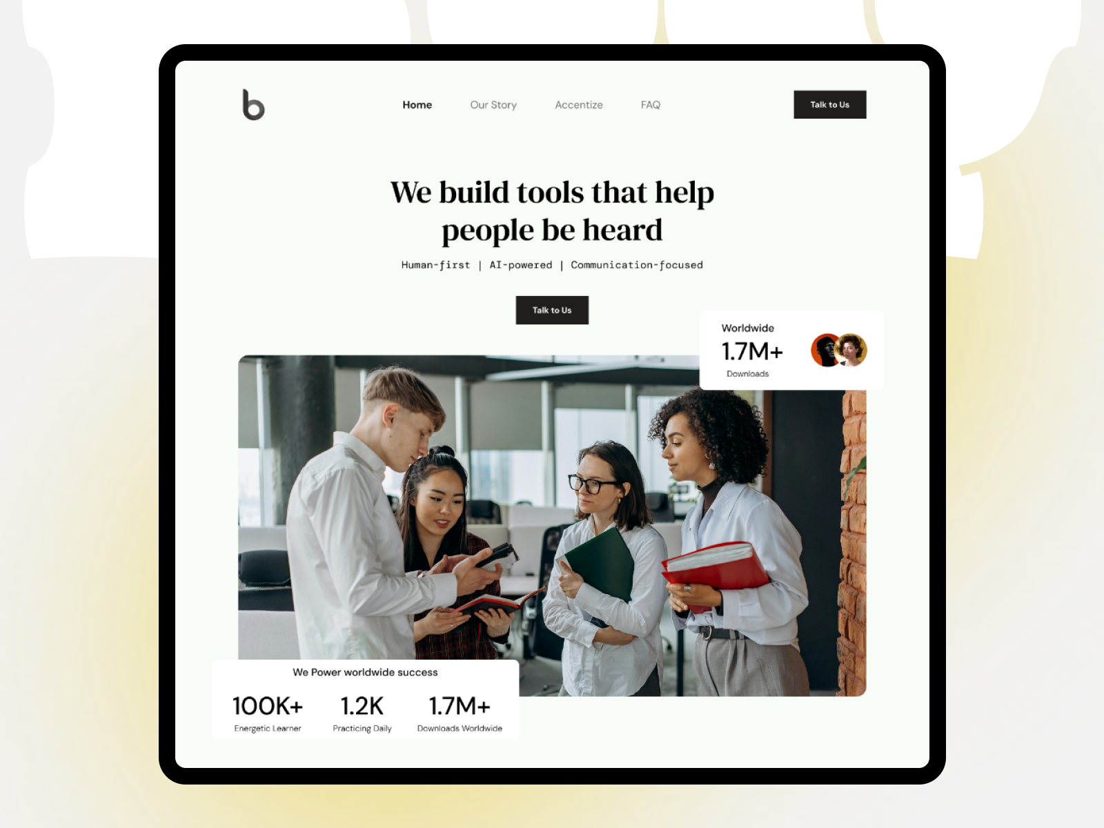 Example of Design Website Or Landing Page 