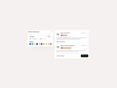 Real-Time Vehicle Alerts | Monitoring & Notification UI alerts dashboard fleet management notifications product design saas ui ui design ux design vehicle tracking web app