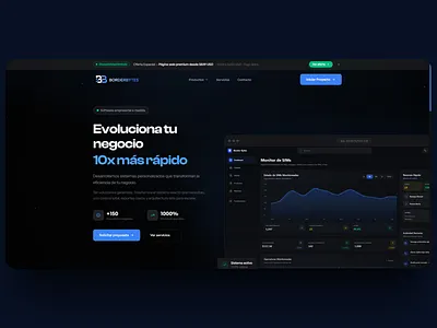 Software Landing Page landing mockup ui