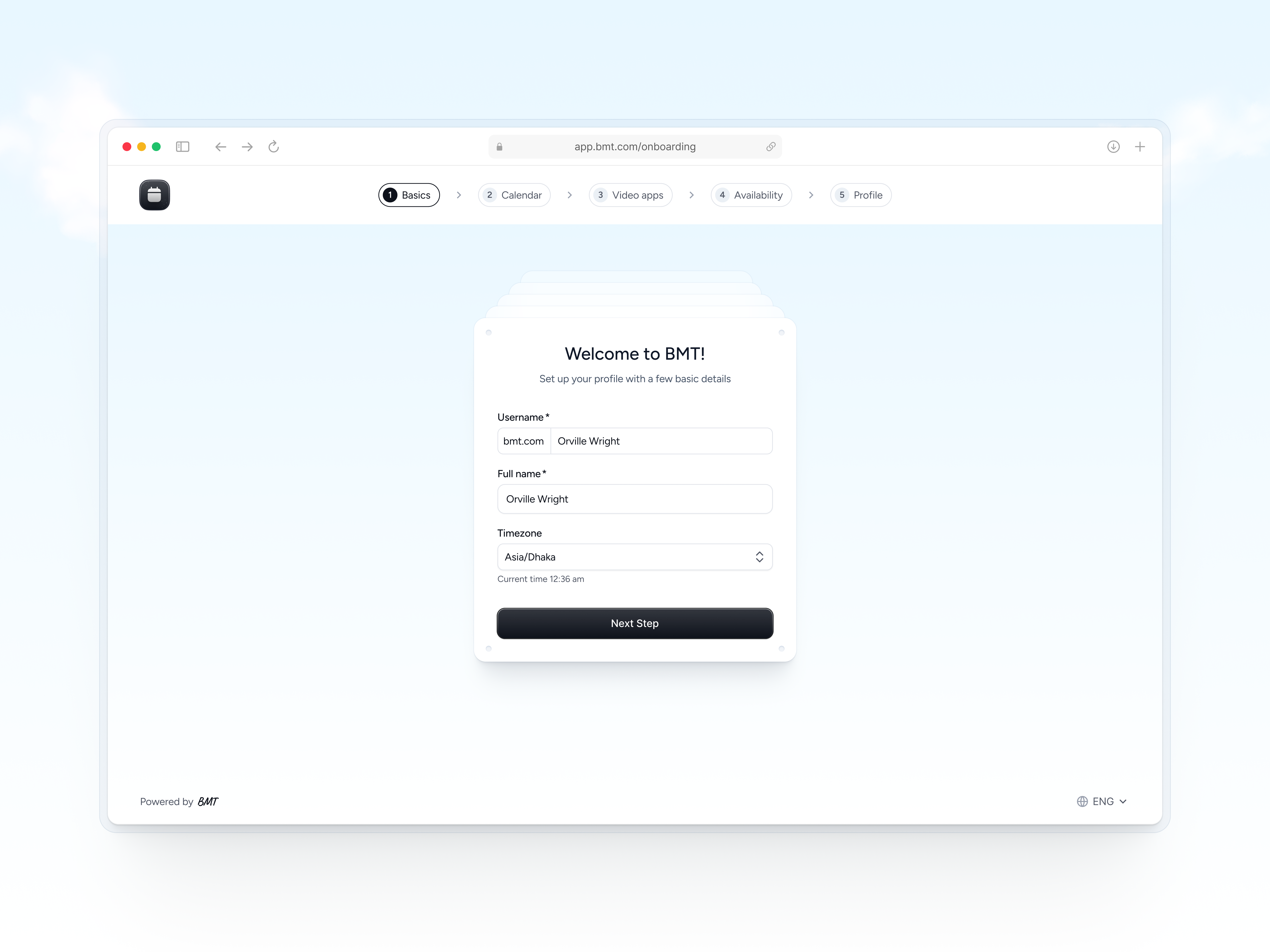 Book My Time — Onboarding for SaaS scheduling software appointment software book my time clean onboarding dashboard dashboard design modern onboarding modern ui onboarding onboarding design onboarding ui online appointment product designer ryt brothers saas schedule app scheduling app scheduling software uiux web app web app design