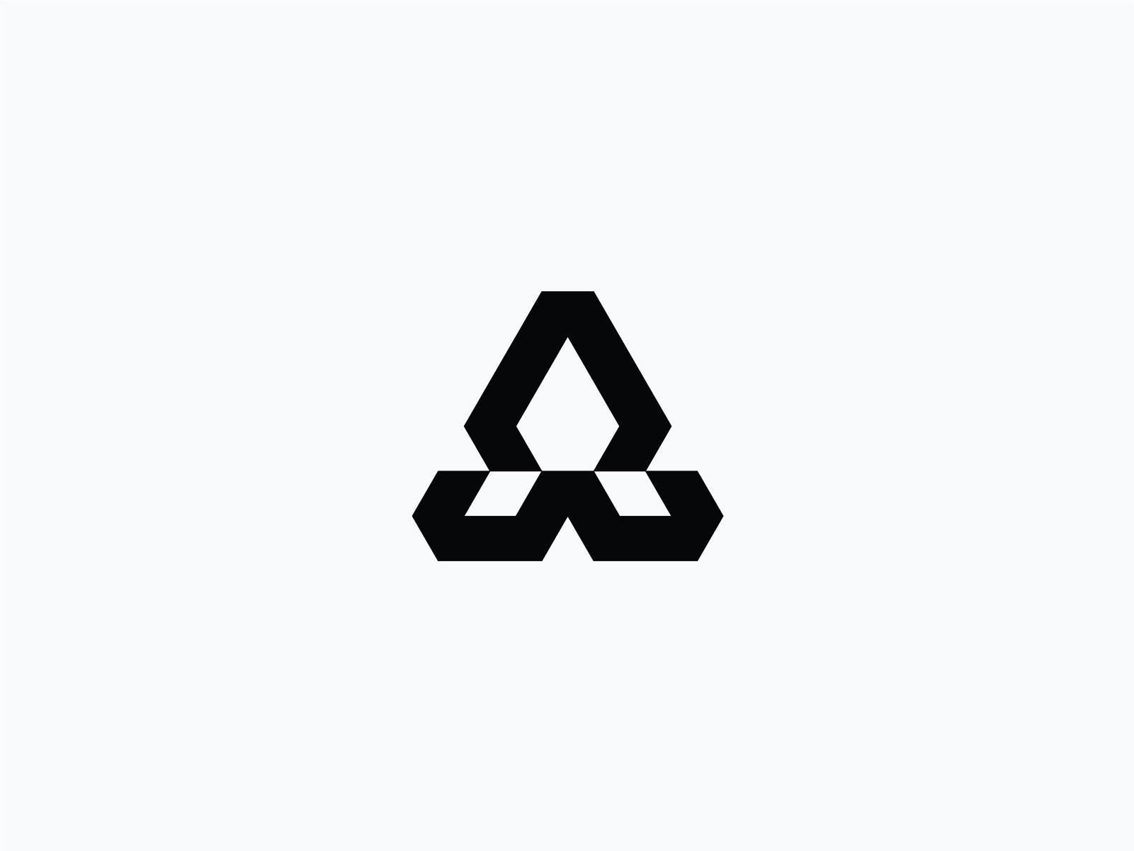 Letter A — Apex Foundation Mark a logo abstract logo brand identity branding brandmark geometric logo letter a lettermark logo logo design logo for sale symbolmark