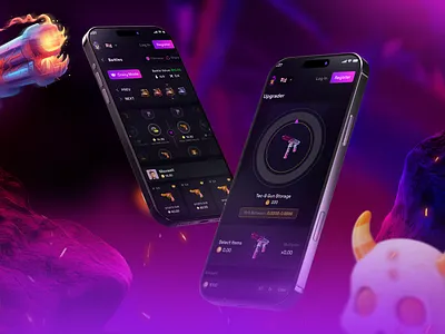 Upgrader - Casino Mobile Game app casino casino app casino game casino mobile casino online casual game cs2 design gambling games design mobile mobile app mobile casino mobile game online casino rust casino slots upgrader upgrader mobile casino