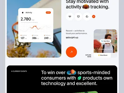 Granger sport website branding graphic design sport ui web designs website design
