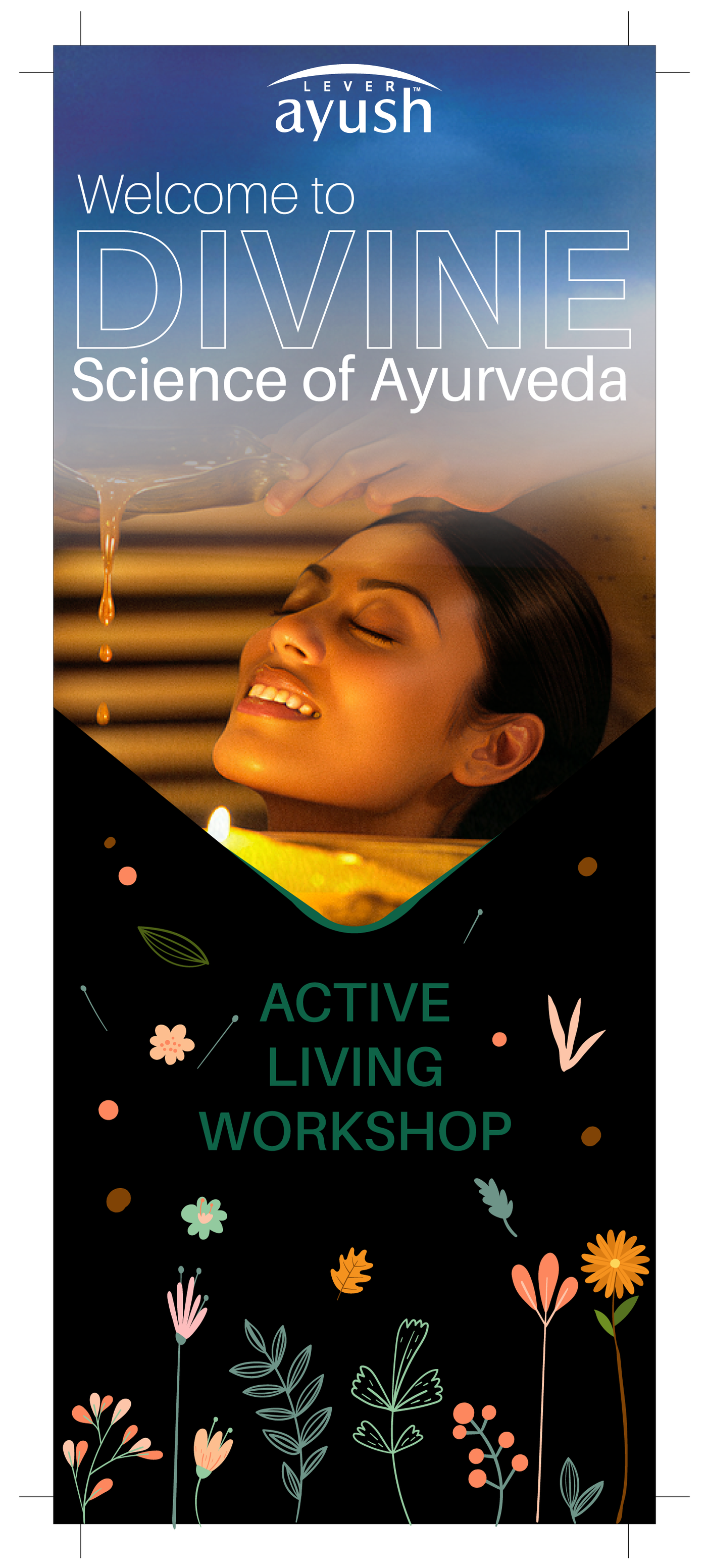 Ayush Standee branding design graphic design standee