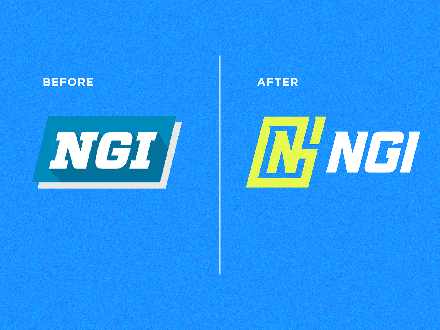 NGI Rebrand Before & After