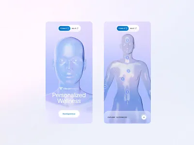 СREATING THE IMMERSIVE WELLNESS EXPERIENCE 3d 3d body 3d navigation 3d website creative website head health healthcare website hotspots hover human body interactive website mobile responsive storytelling swithcher tab ui website wellness