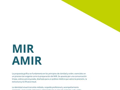 AMIR branding graphic design logo