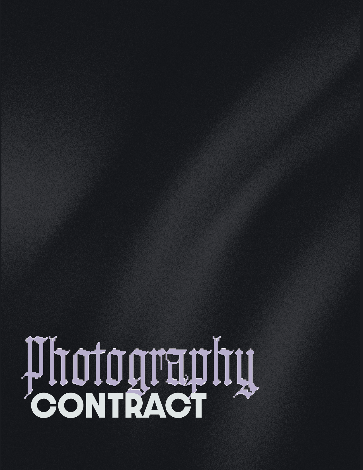 Freelance Contract Design freelance graphic design photography print print design template typeography