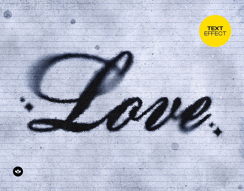 Inky Text Effect design effect graphic design inky letter photoshop solasome template text typography