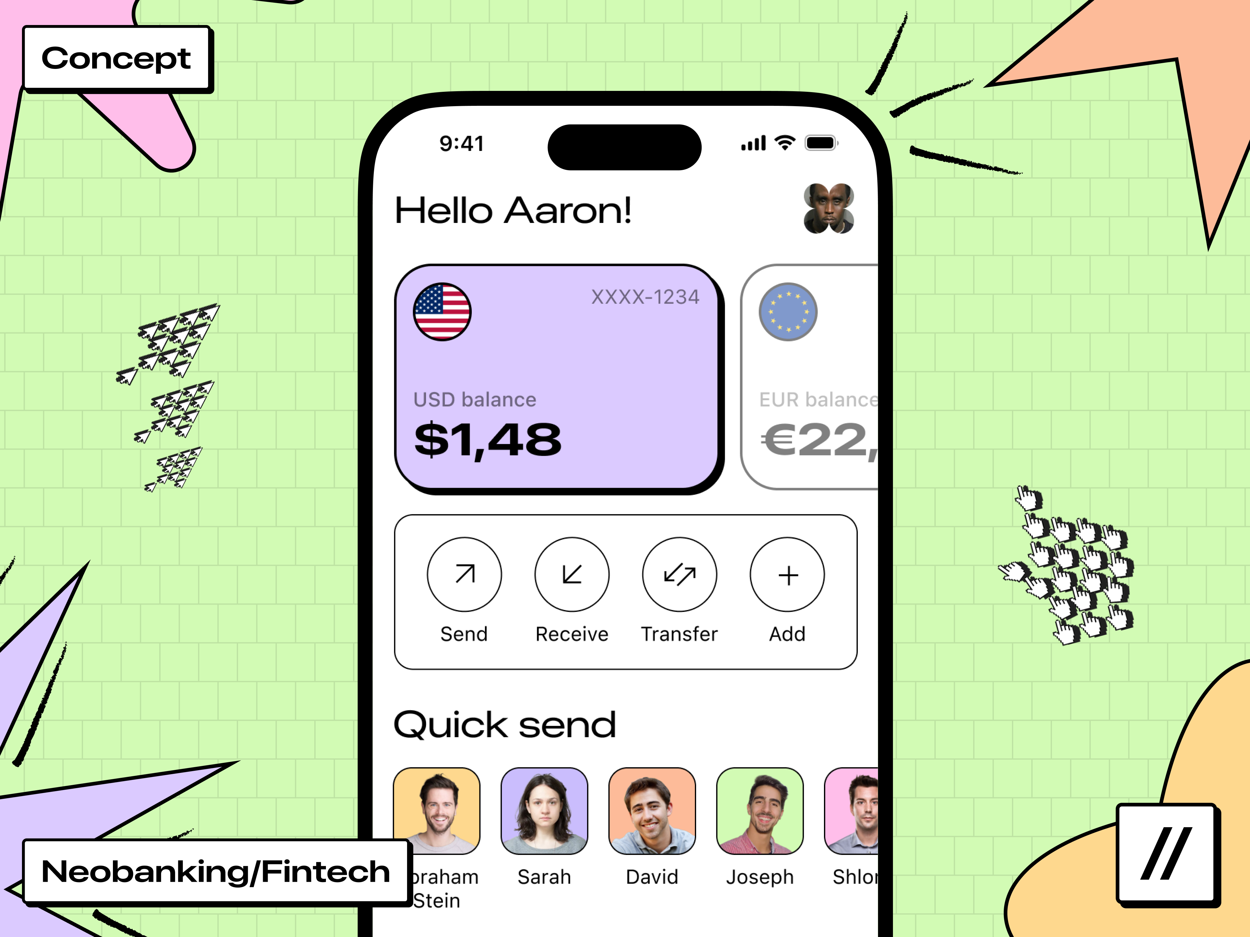 Neobank Mobile iOS App Design by Purrweb UI/UX Agency on Dribbble