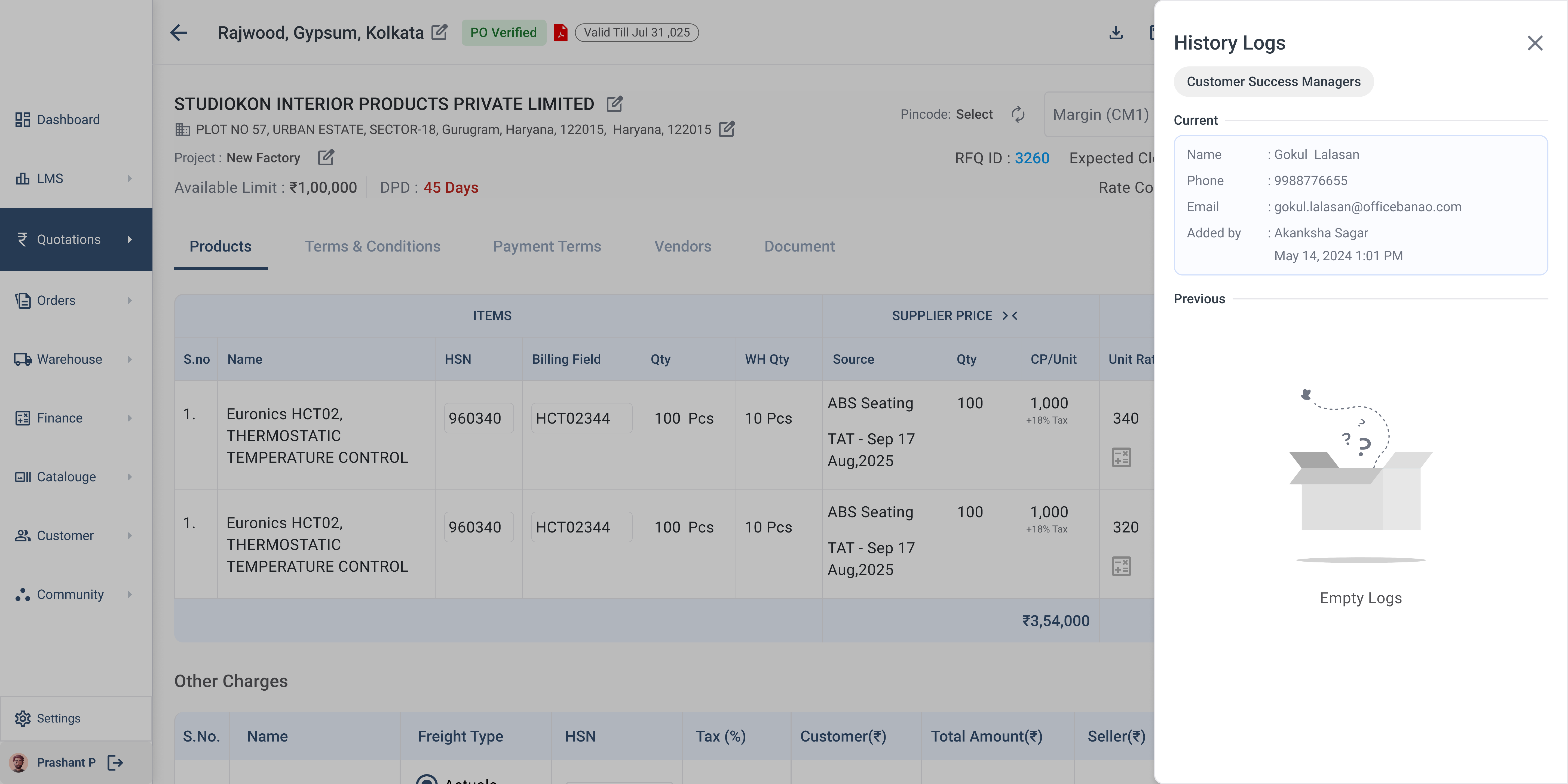 History Logs Drawer activitylog audittrail componentdesign dashboard designsystem drawer figma history historylogs productdesign saas sidepanel stepper timeline ui uidesign uiux userinterface uxdesign webapp
