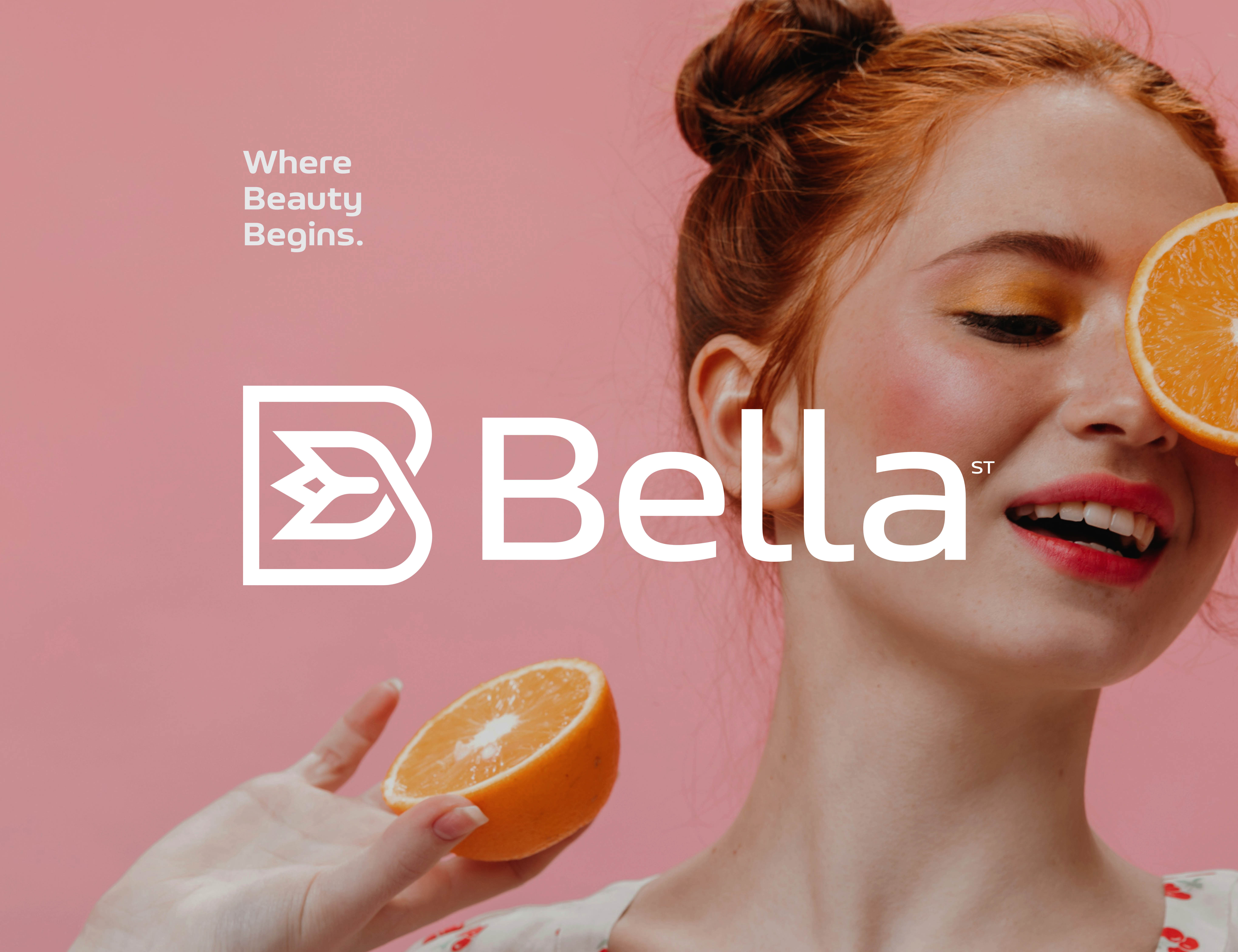 Bella - B logo, B letter, Beauty, Skin Care, B flower logo, UI app b flower logo b letter flower logo b letter logo b logo beauty branding creative logo gradient logo icon logo logo design modern logo organic product organic product logo skin care ui web website