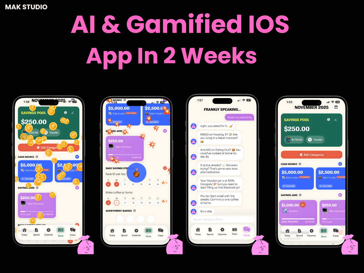 Example of Ai & Gamified I Os App In 2 Weeks