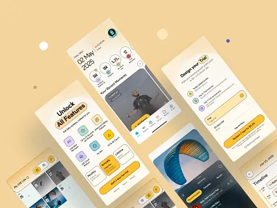 Social Media App blog blogger communication feed influencer interface ios mobile app mobile design profile saas shorts social social network startup tiktok mobile design ugc ugc mobile app user experience user interface