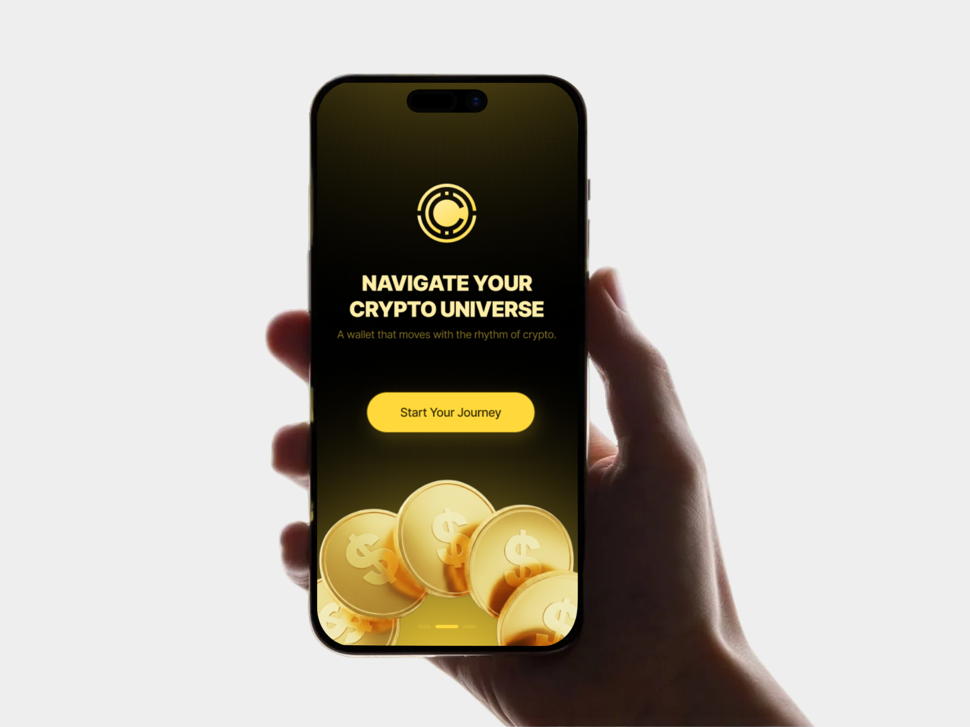 Crypto Wallet App UI bitcoin wallet app ui crypto wallet app design crypto wallet app ui cryptocurrency mobile app dark theme fintech app fintech app ui design ios crypto app design mobile dashboard ui modern fintech ui ux secure wallet app ux