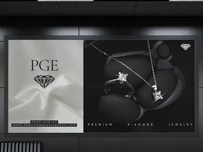PGE Banner mockup 4 banner mockup branding design dimaond dimapnd mockup graphic design illustration logo mockup typography
