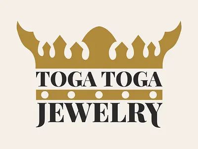 Toga Toga Jewelry — Logo brand identity jewelry logo luxury symbol