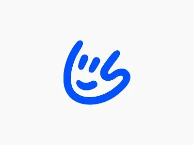 Kid Rock Logo colorful cute friendly fun hand happy kid minimal playful rock smile